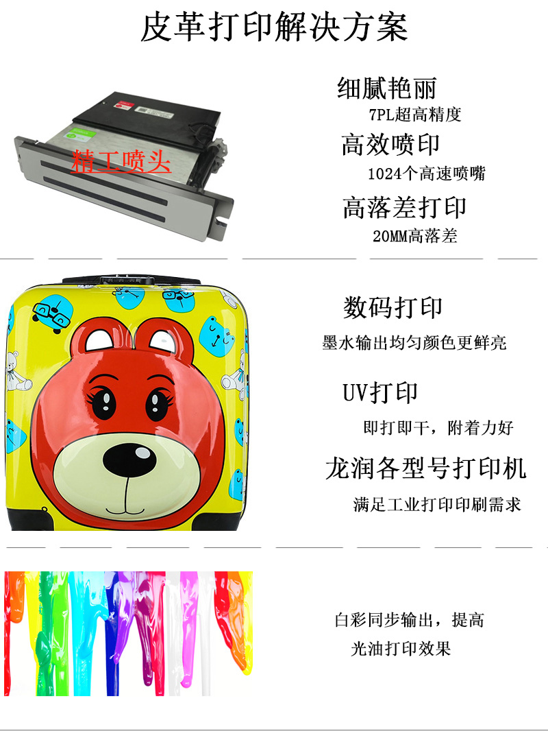 皮革打印解決方案，皮具箱包打印方案